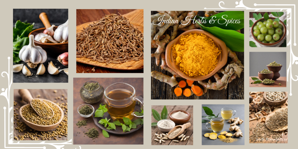 Indian herbs and spices